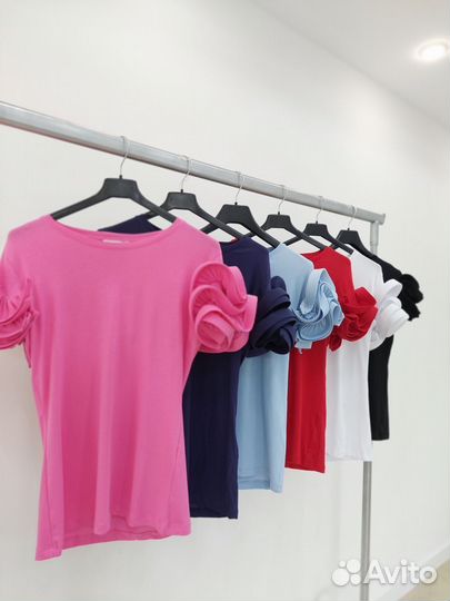 Футболка с воланами Италия Motel