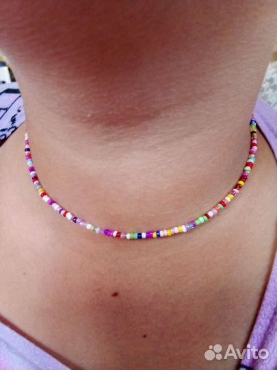 Ожерелье из бисера