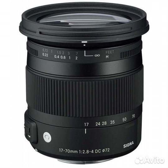Sigmaaf 17-70mm F/2.8-4 DC macro HSM Sony AF+фильт