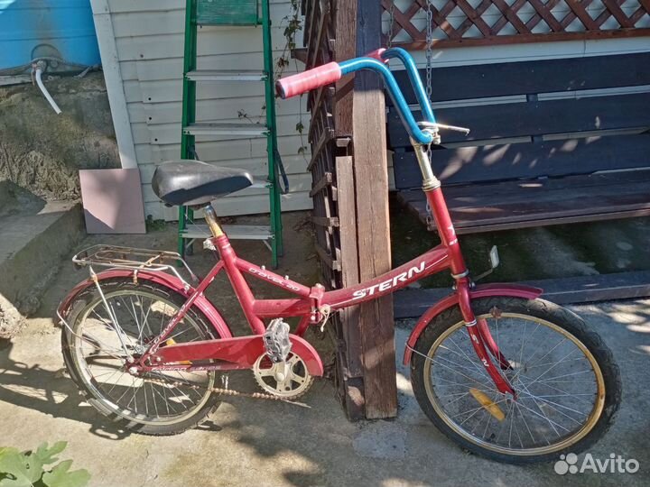 Велосипед и самокат, складной бу