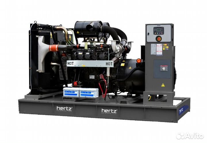 Резервный дизельный генератор на 420 кВт от Hertz