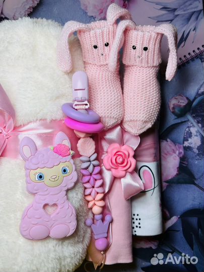 Подарочный набор для новорожденного. Грызунок