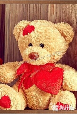 Гибкий настенный обогреватель 105*60см Мишка