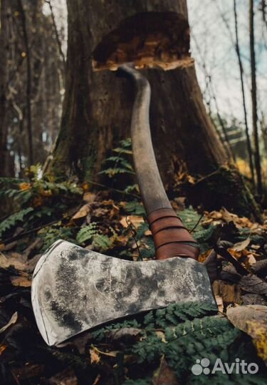 Кованый топор Колун валочный