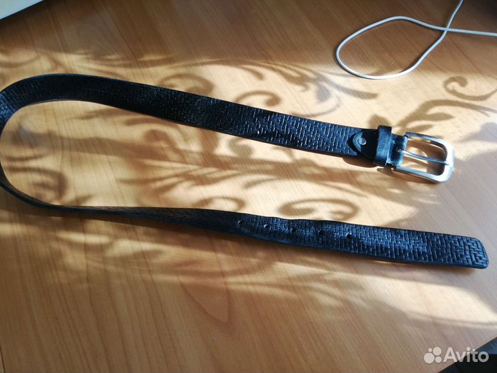 Ремень кожаный