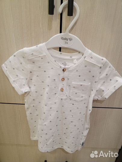 Детские вещи пакетом на мальчика 74