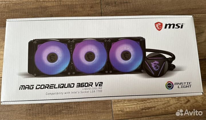 Сво для процессора MSI MAG coreliquid 360R V2