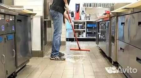 Уборщик в ночь Ресторан