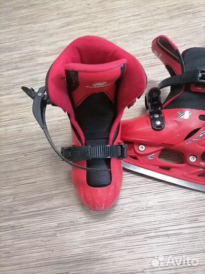 Коньки детские раздвижные 27-30