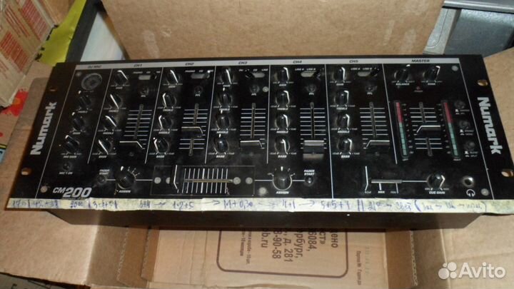 Dj проигрыватель и пульт Numark CM200