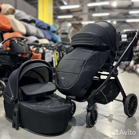 Коляска модульная тёплая и компактная 2 в 1