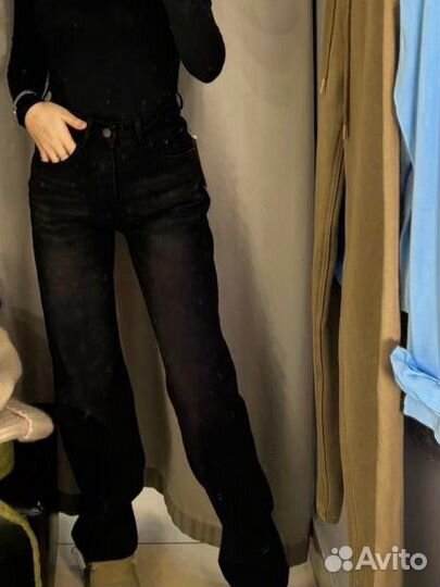 Джинсы утепленные