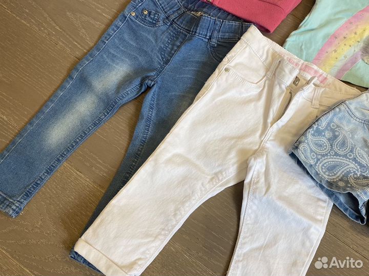 Вещи на девочку пакетом 80-92 (1-2 года)