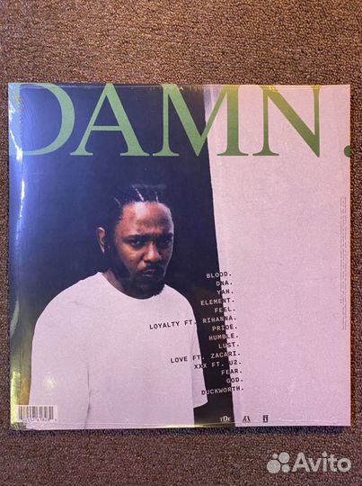 Пластинка Kendrick Lamar – Damn