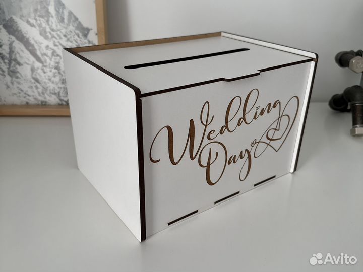 Сундук деревянный для денег на свадьбу новый