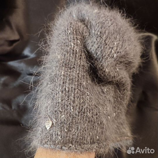 Шапка женская, ручное вязание