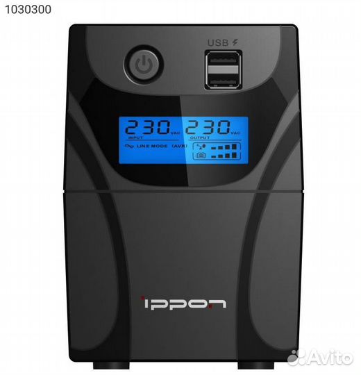 Ибп Ippon Back Power Pro II 600VA, Tower, 1030300