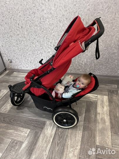 Коляска для погодок phil and teds