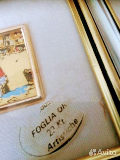 Картины Гарантия Серебро Золото Италия