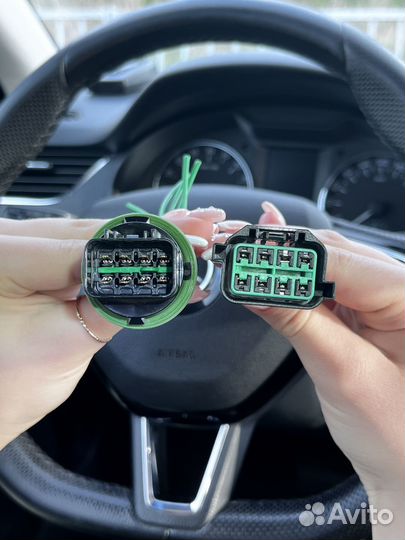 Ответная фишка для фары Hyundai Kia