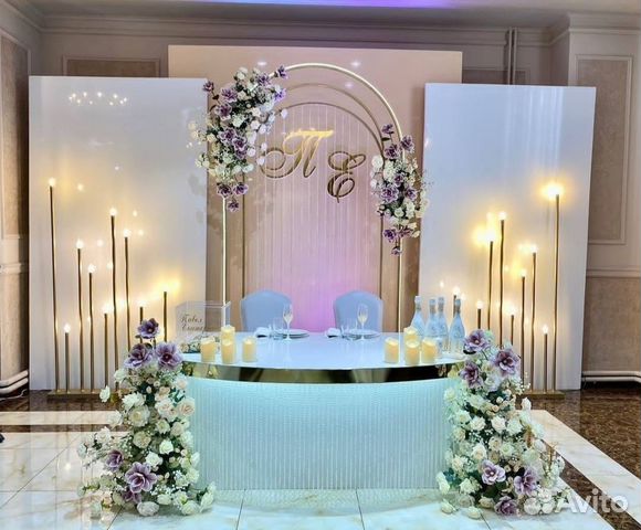 Оформление свадьбы, оформление фотозоны