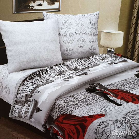 Белье постельное семейное