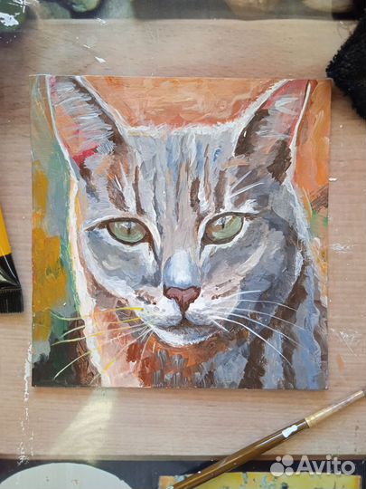 Картина акрилом 