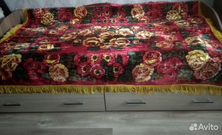 Плюшевый ковер СССР