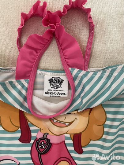 Купальник для девочки Paw Patrol 5-7 лет