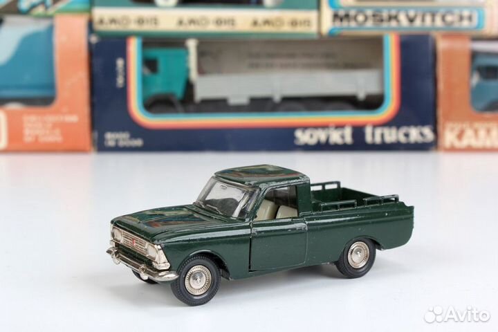 Масштабная модель Москвич-пикап А19 (СССР) без ми