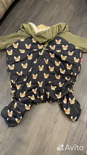 Комбинезон для собаки утепленный