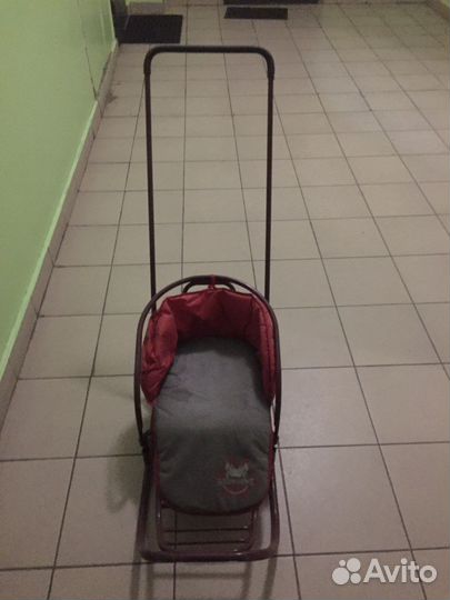 Детские зимние санки