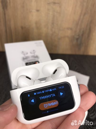 Airpods pro 2 с умным дисплеем