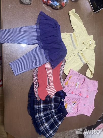 Пакет вещей на девочку 62-92р