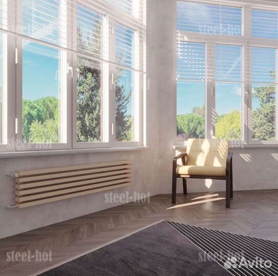 Трубчатый дизайн радиатор отопления Steel