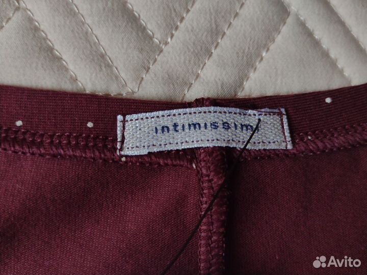 Новая футболка пижама M/44-46 Intimissimi бордовая