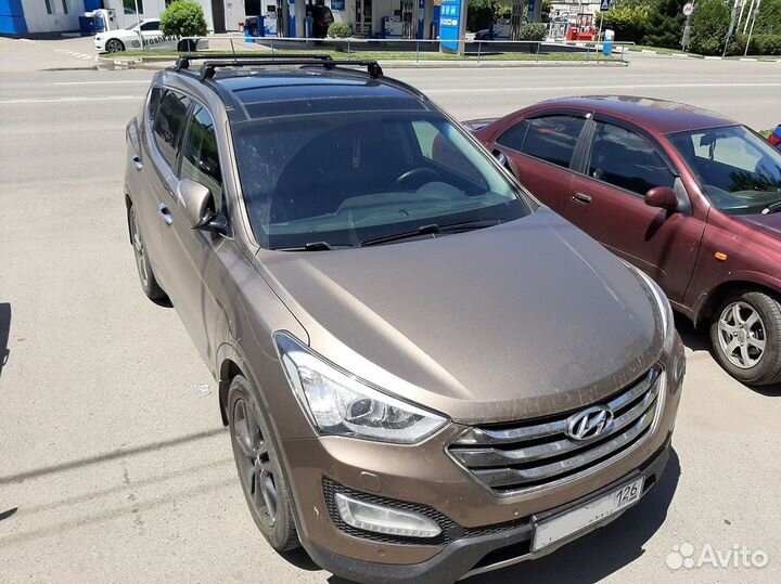 Багажник на крышу Hyundai Santa Fe, Turtle