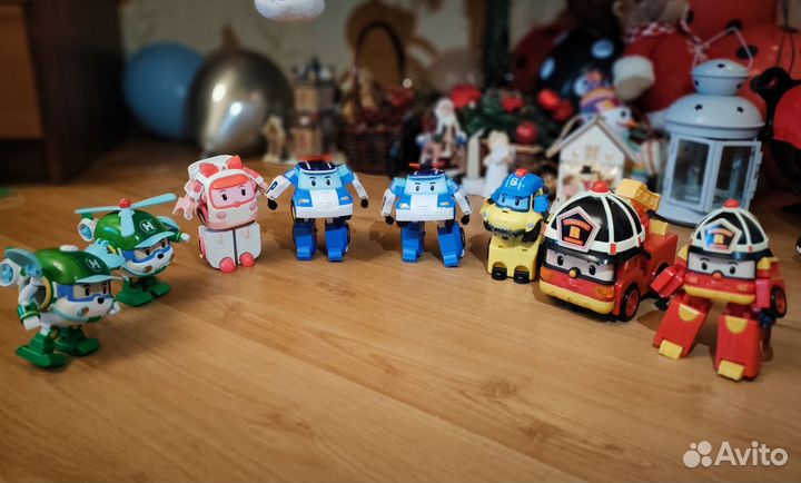 Робокар Полли,Рой,Хелли