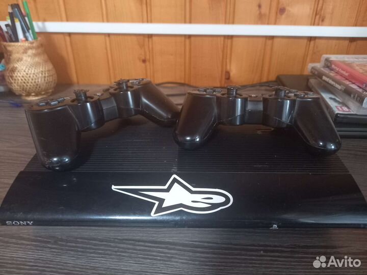 Игровая приставка ps3 super slim