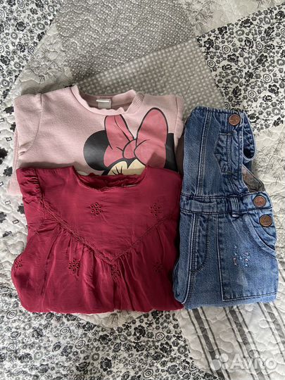 Пакет одежды для девочки 86-92