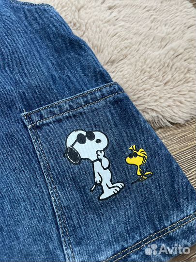 Новые джинсовые сарафаны Zara 98-110
