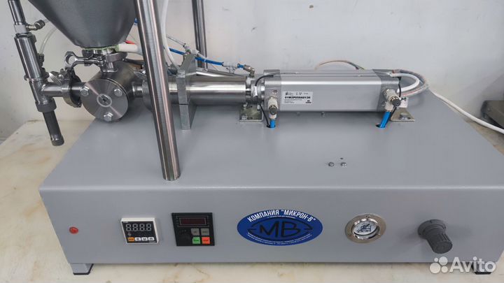 Поршневой дозатор густых продуктов дп-250пм50