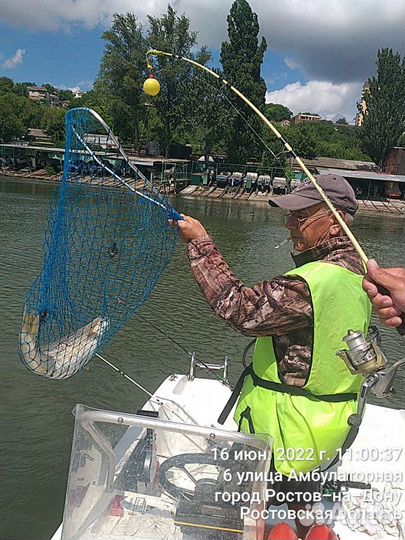 Рыбалка на Дону С катера