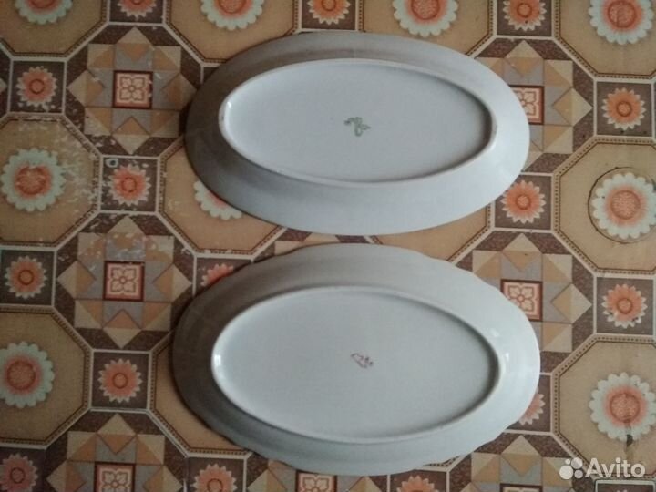 Блюда большие овальные