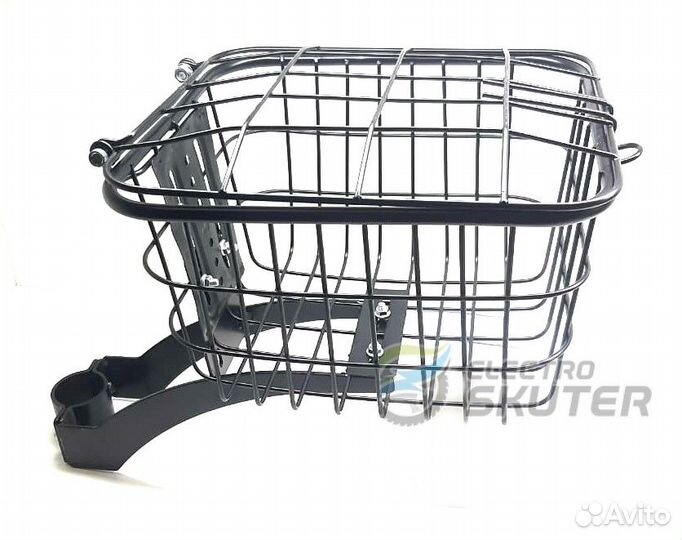 Корзина металическая подсидельная для самокатов