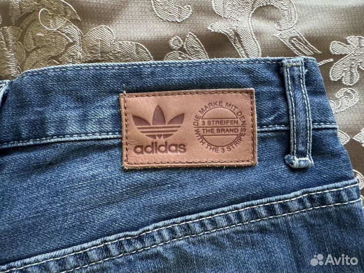 Джинсовые шорты Adidas