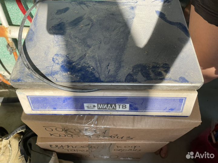 Весы электронные бу