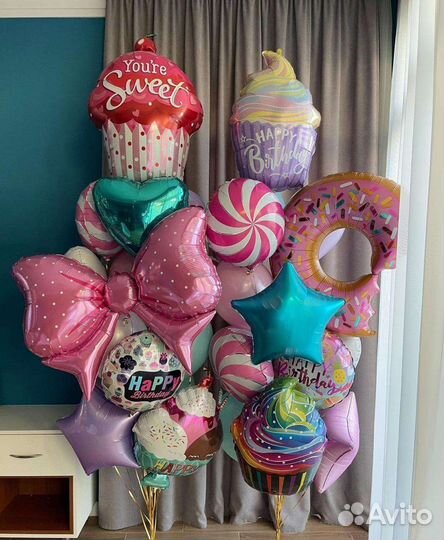 Воздушные шарики и гелиевые шары с доставкой 24/7