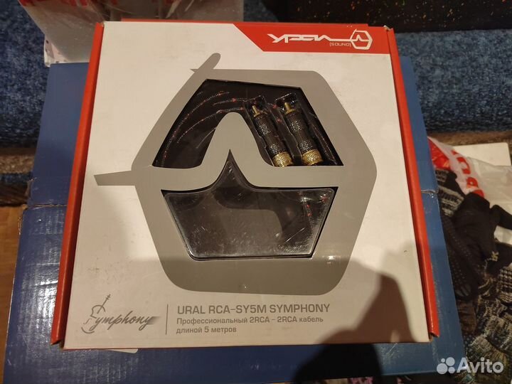 Кабель межблочный ural RCA -SY5M symphony