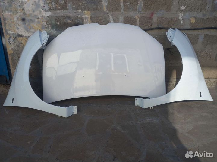 Капот и крылья renault logan 2